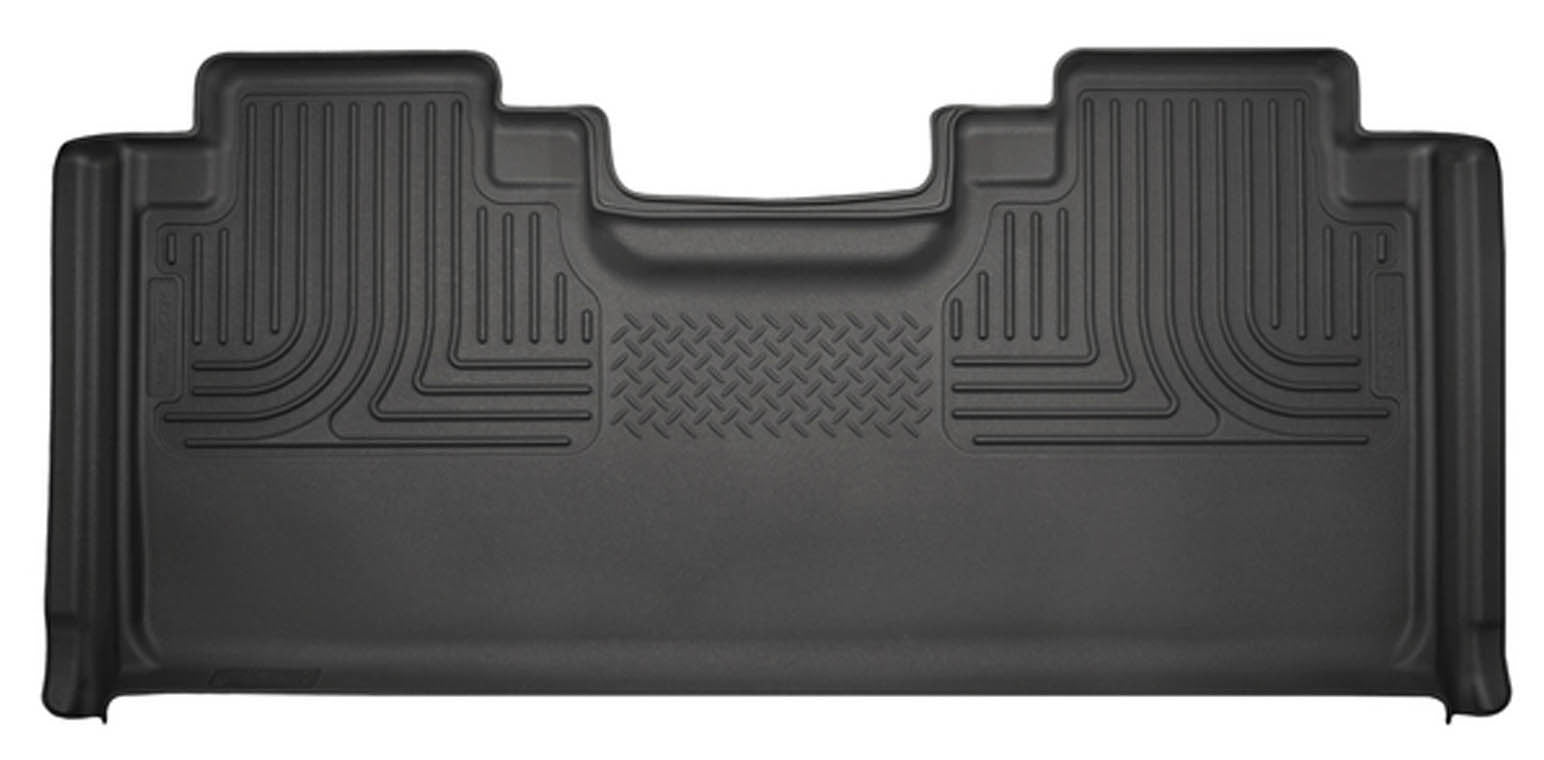 Husky Liners 17-   Ford F250 Rear Floor Liners Black