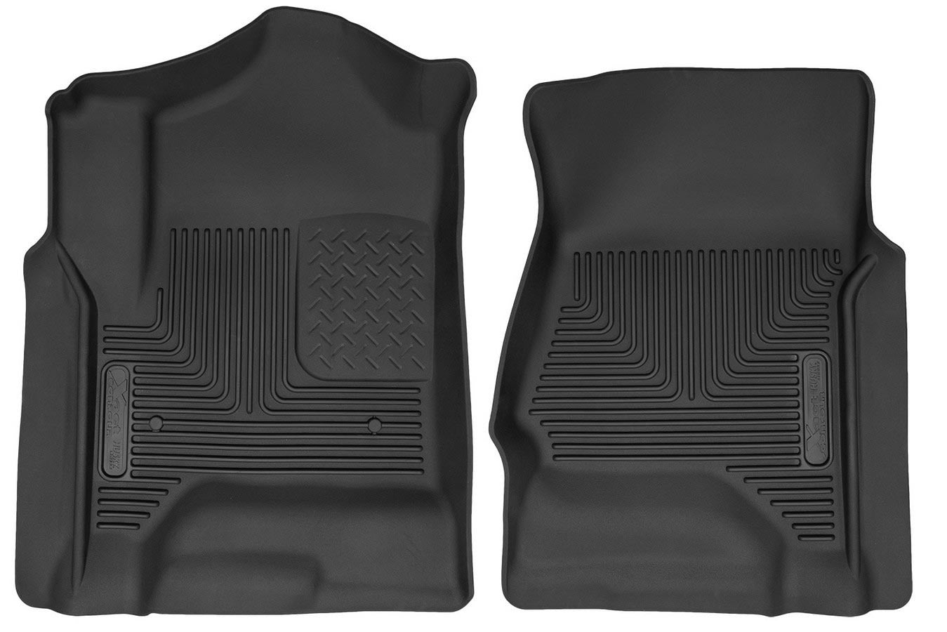 Husky Liners GM X-Act Contour Floor Liners Front Black