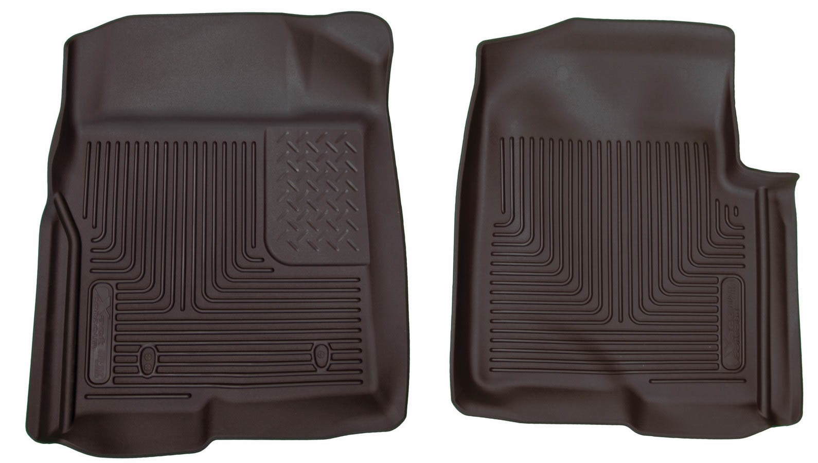 Husky Liners Ford X-Act Contour Floor Liners Front Black