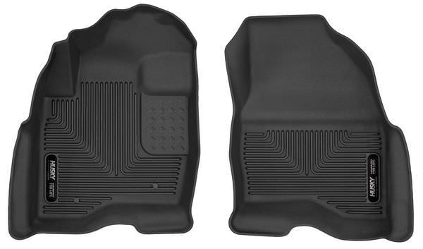 Ford X-Act Contour Floor Liners Front Black