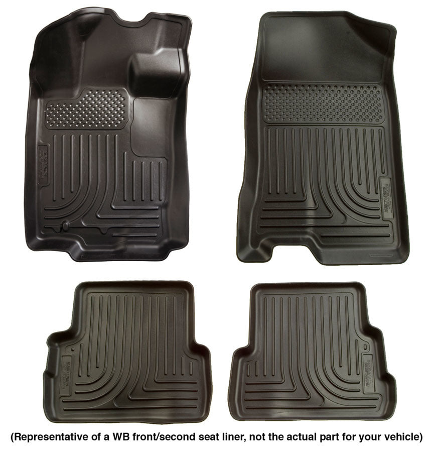 Husky Liners 11-  Dodge Charger Front /2nd Floor Liners Black