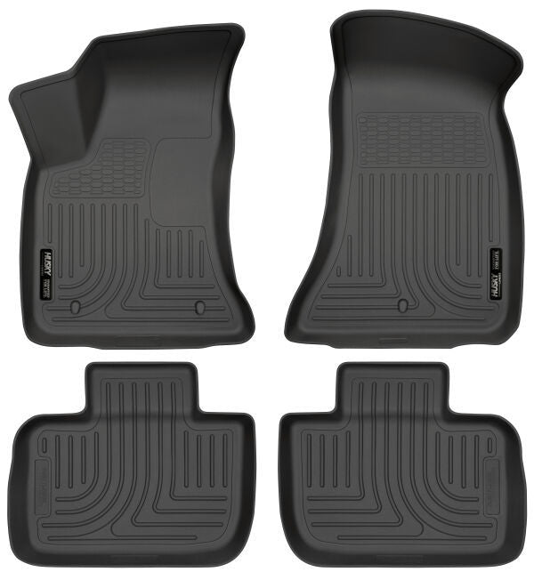 Husky Liners 11-  Dodge Charger Front /2nd Floor Liners Black