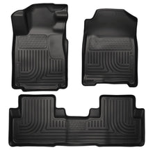 Load image into Gallery viewer, 10-14 Mustang Front/2nd Seat Floor Liners Black