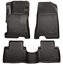 Load image into Gallery viewer, 08-12 Honda Accord Front /2nd Floor Liners Black