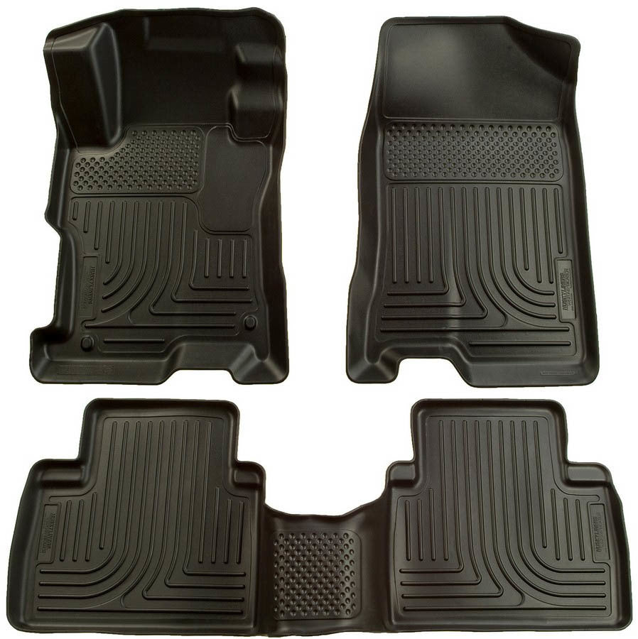 Husky Liners 12-13 Honda Civic Front/ 2nd Floor Liners Black