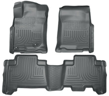 Load image into Gallery viewer, 10-13 Lexus GX460 Front/ 2nd Floor Liners Black