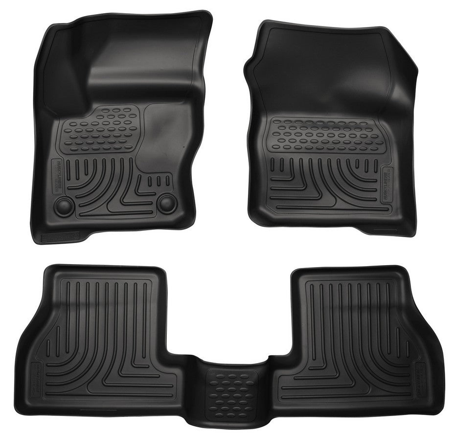 Husky Liners 12-  Ford Focus Front/ 2nd Floor Liners Black