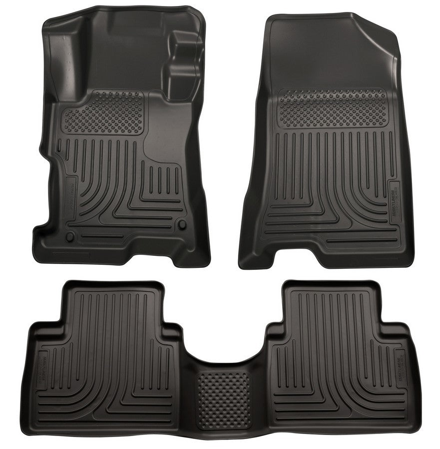 Husky Liners11- Hyundai Sonata Front /2nd Floor Liners Black