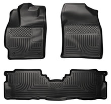 Load image into Gallery viewer, Husky Liners12-   Toyota Prius Front &amp; 2nd Seat Floor Liners