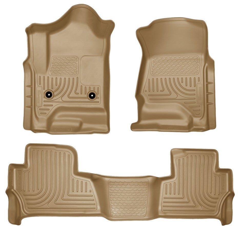 15-   Tahoe Floor Liners Tan