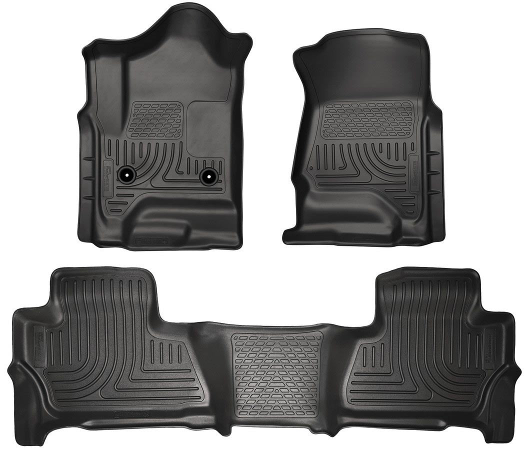 Husky Liners 15-   Suburban Floor Liners Black