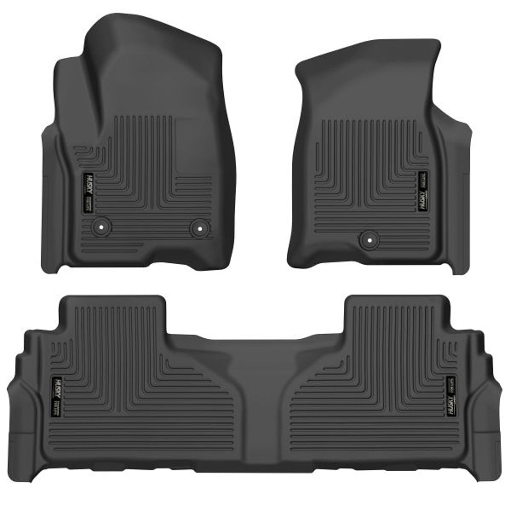 Husky Liners 21-   Chevy Tahoe Floor Liner Front/2nd Row Blk