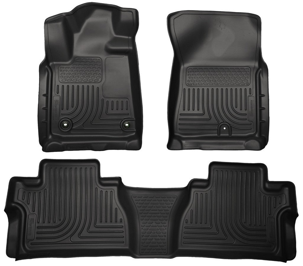 Husky Liners 14-   Tundra CrewMax Floor Liners Black