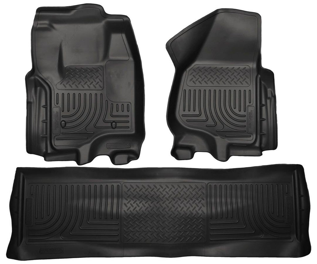 Husky LinersFront & 2nd Seat Floor Liners Black