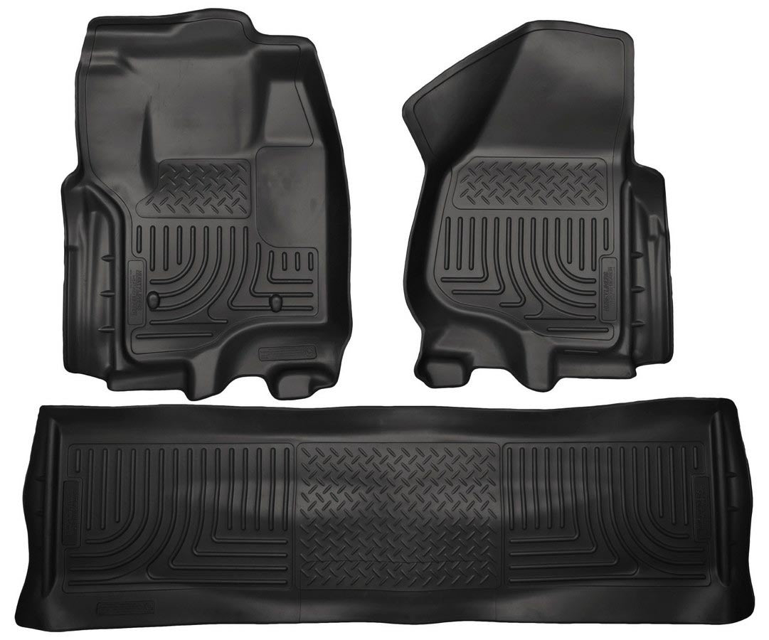 Husky Liners Front & 2nd Seat Floor Liners Black