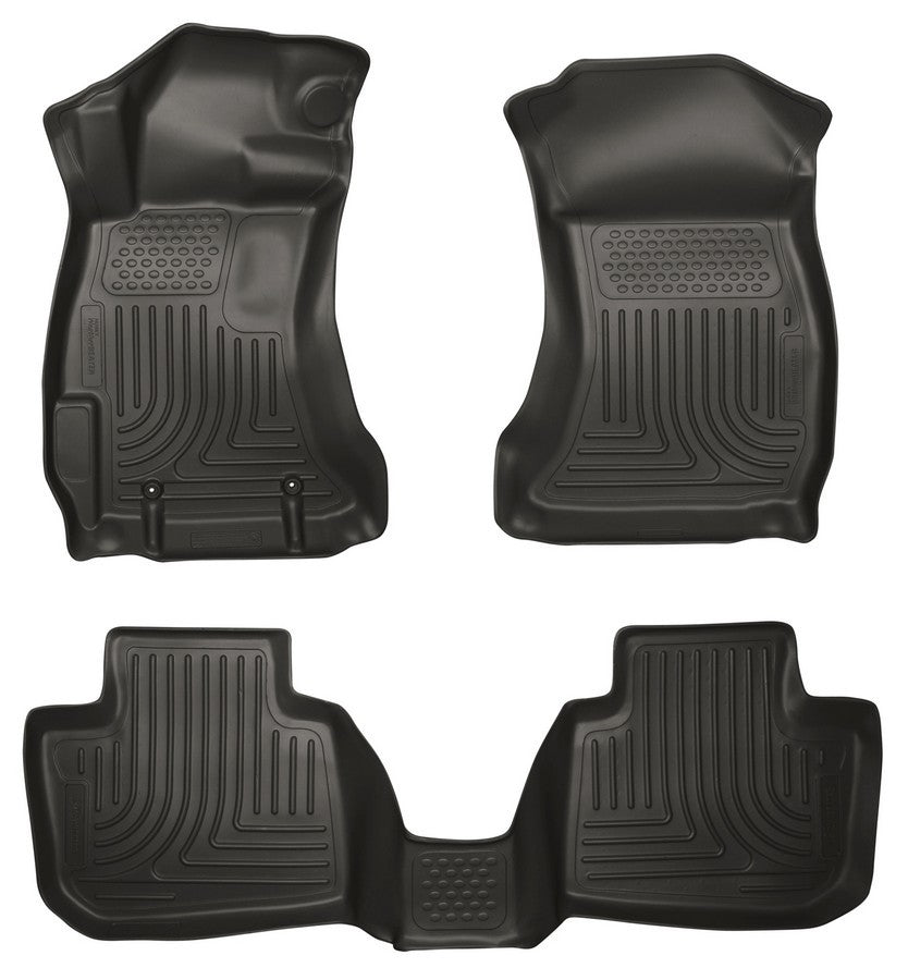 Husky Liners 12- Subaru Impreza Front /2nd Floor Liners Black