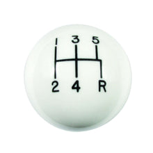 Cargar imagen en el visor de la galería, HurstMustang 5-Speed White Classic Shift Knob