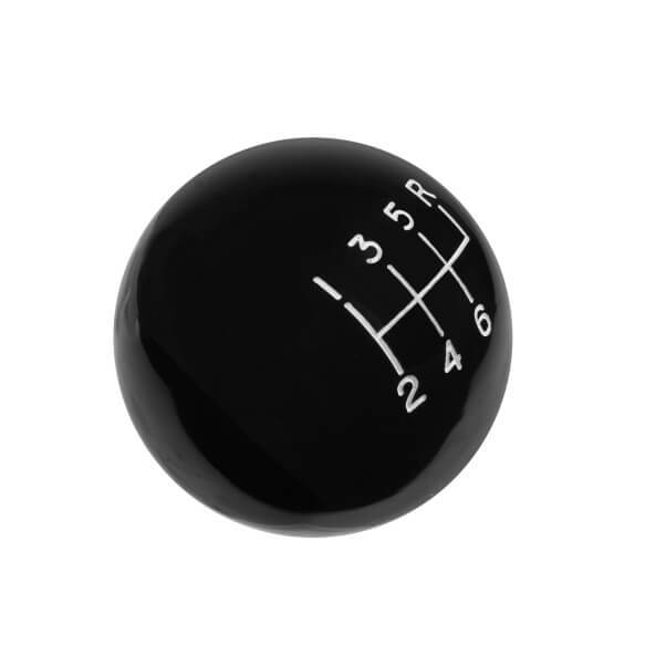 HurstClassic 6-Speed Shift Knob Black (3/8-16)