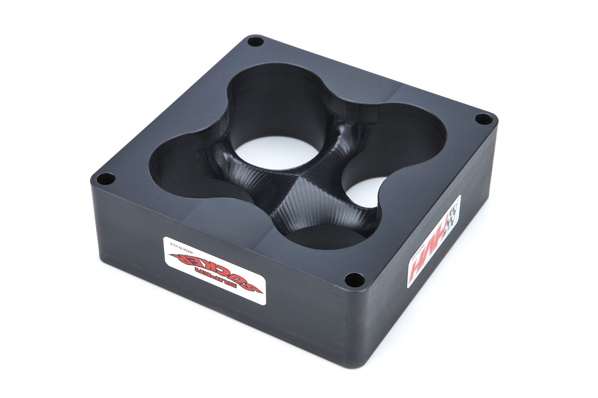 High Velocity Heads 2in Super Sucker Carb. Spacer Nylon - 4500