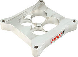 High Velocity Heads 1in Street Sweep Carb. Spacer - Alum - 4150