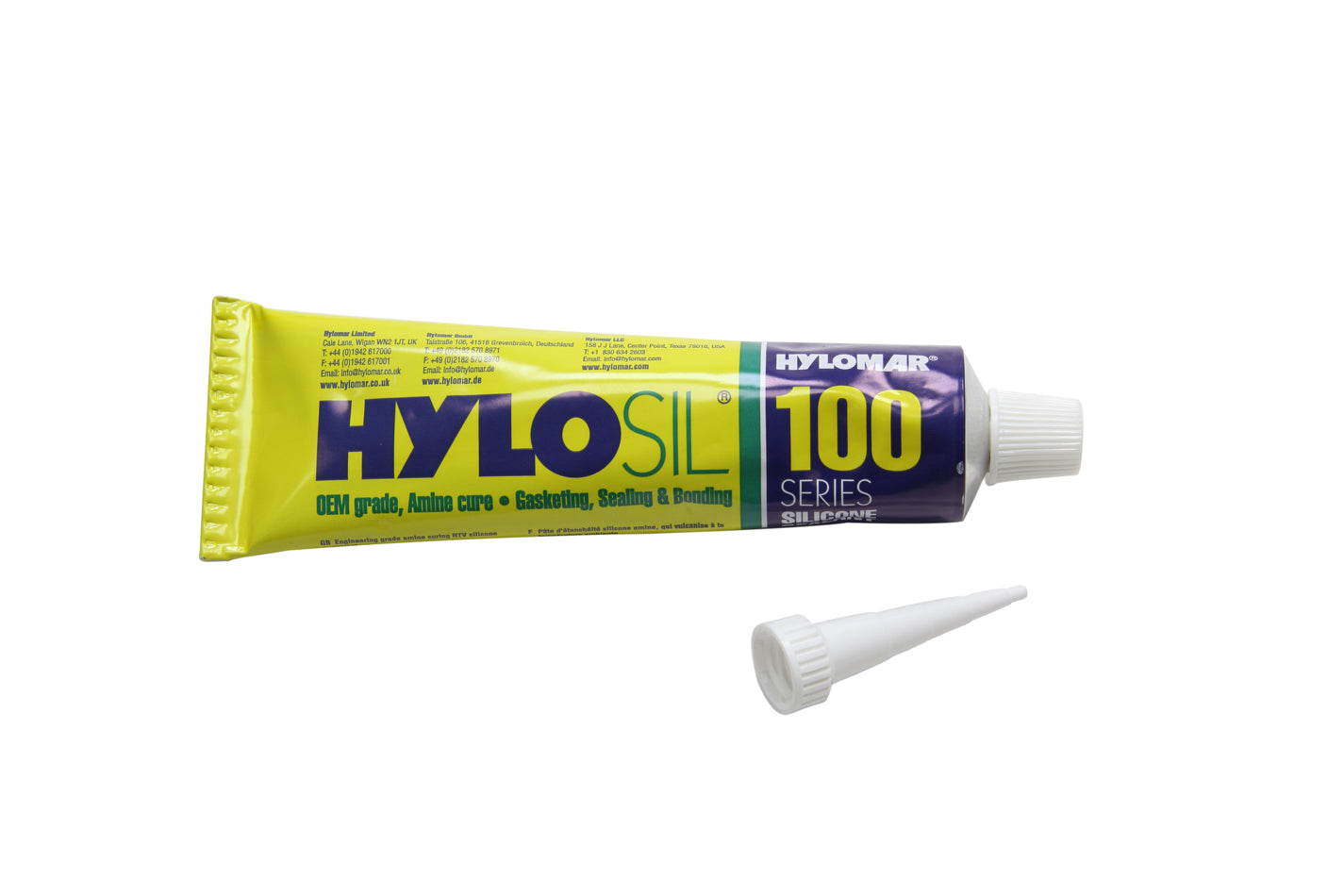 Hylomar Hylosil Black Silicone RTV Sealant 3.0oz Tube