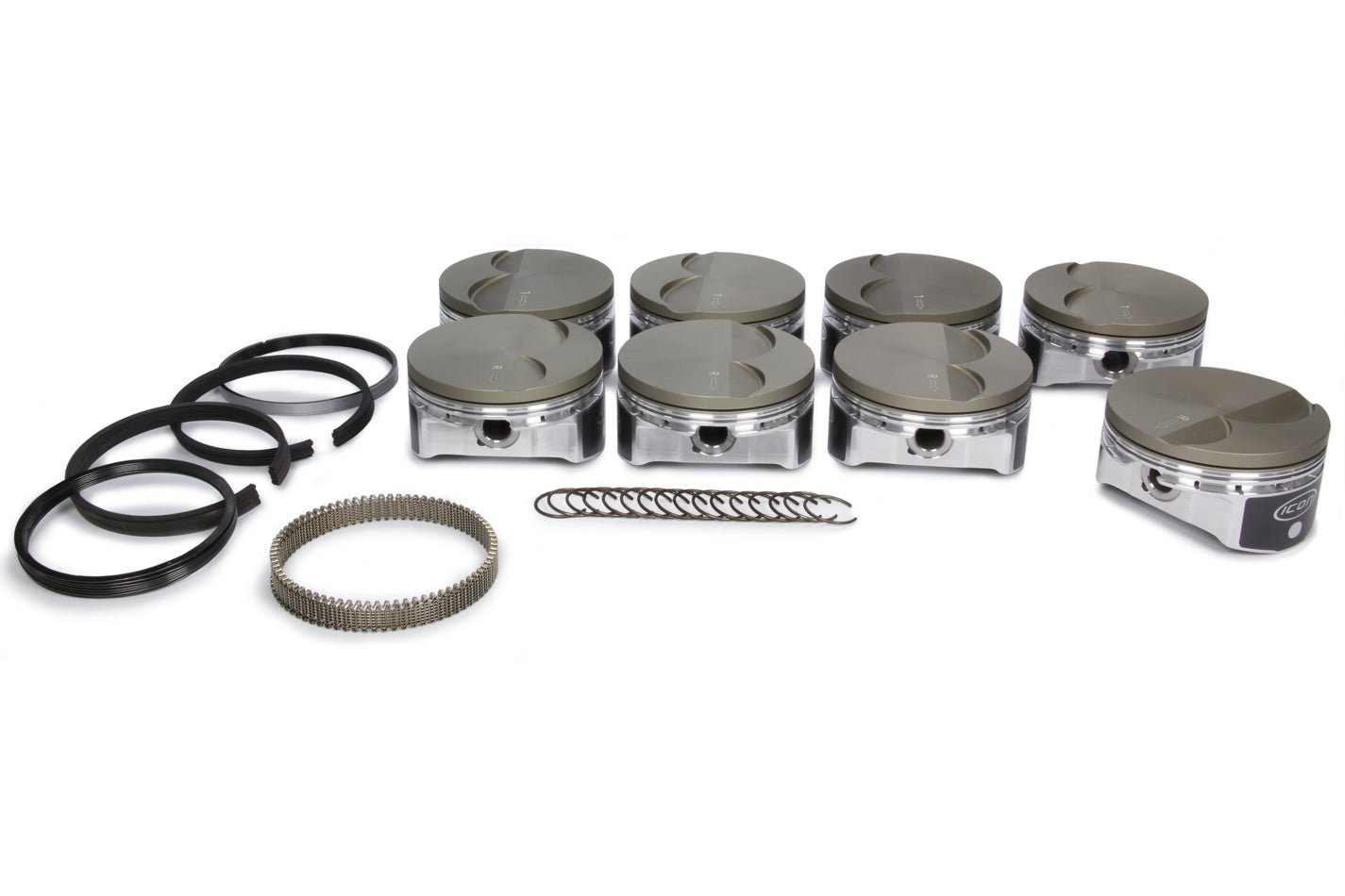Icon Forged Pistons LS 6.0L/6.2L FT Forged Piston/Ring Set 4.010