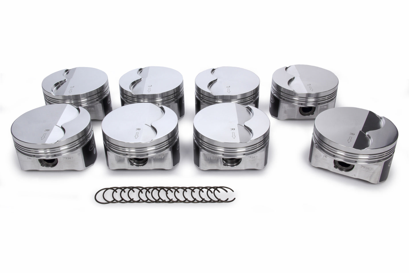 Icon Forged Pistons LS 5.3L FT Forged Piston Set 3.780 Bore