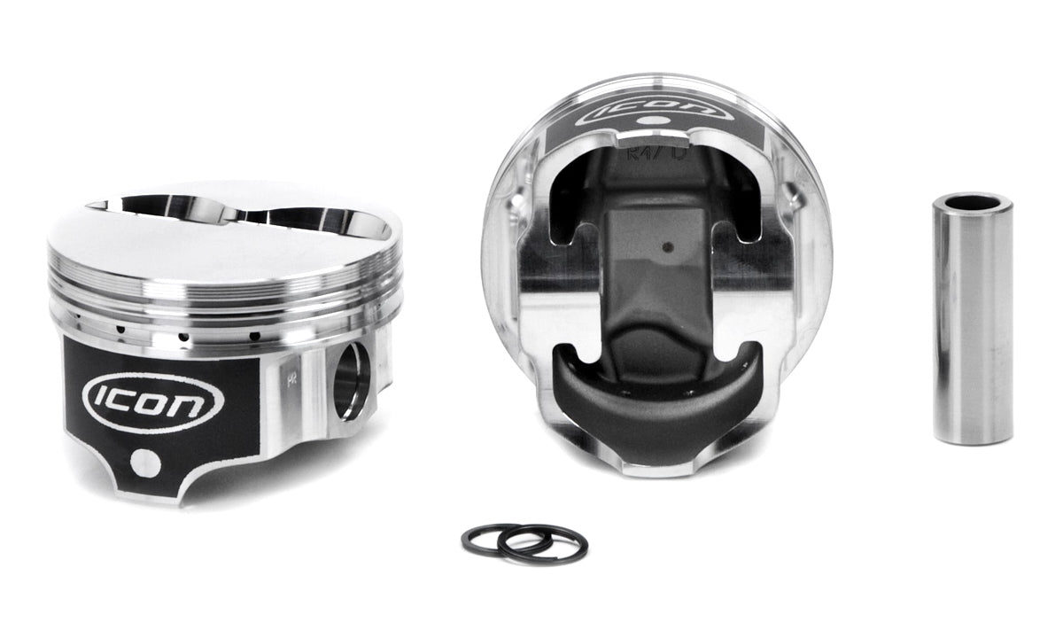 Icon Forged Pistons SBF FT Forged Piston Set 4.030 Bore -4.8cc