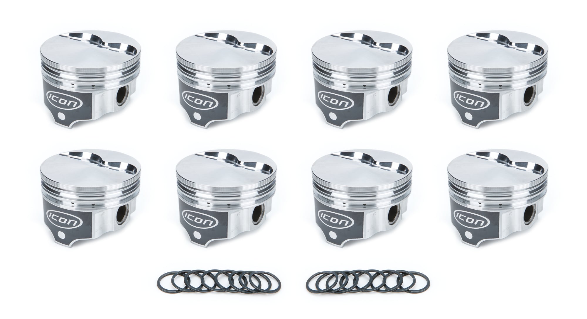 Icon Forged Pistons SBM 360 FT Piston Set 4.060 Bore +5cc
