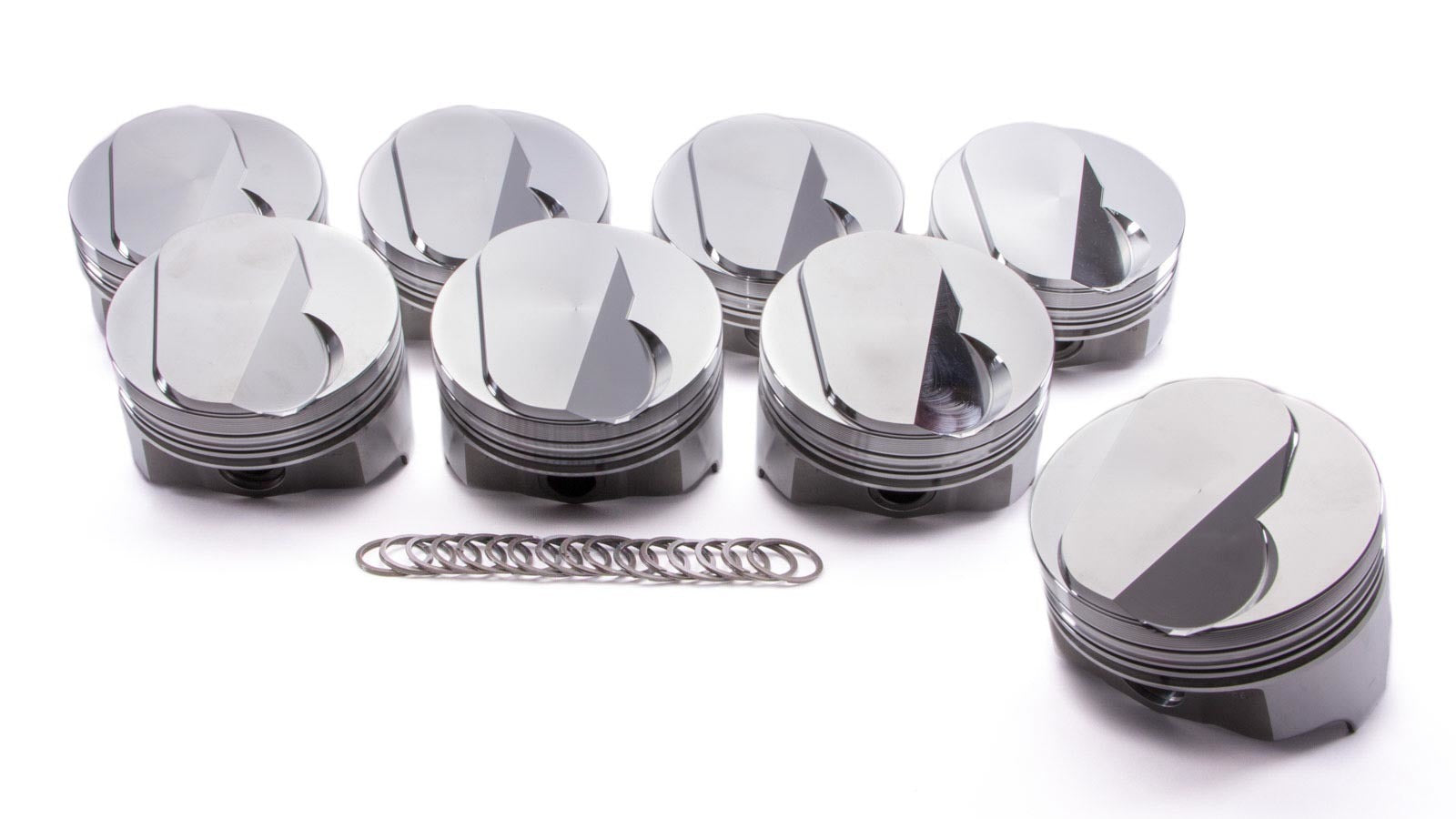 Icon Forged Pistons BBC Forged Domed Piston Set 4.280 Bore +18cc