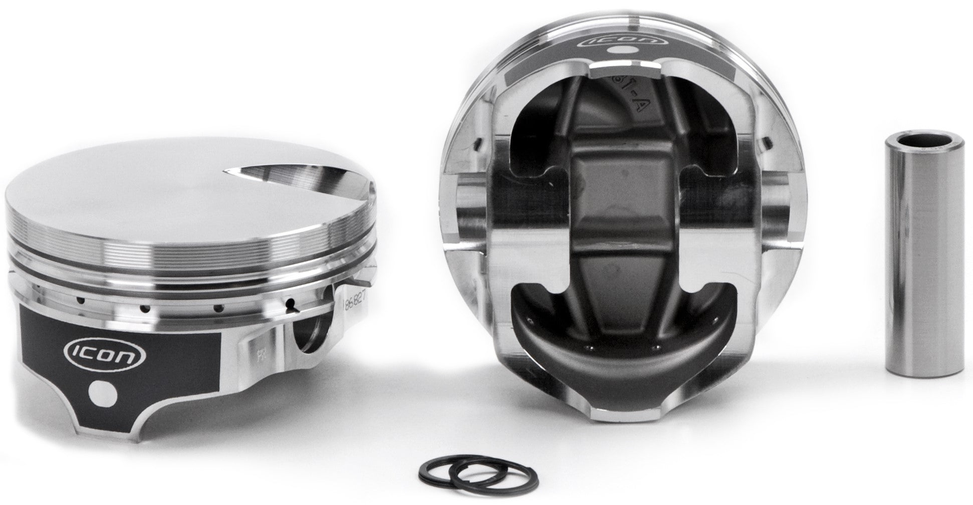 Icon Forged Pistons BBC FT Forged Piston Set 4.310 Bore -3.0cc