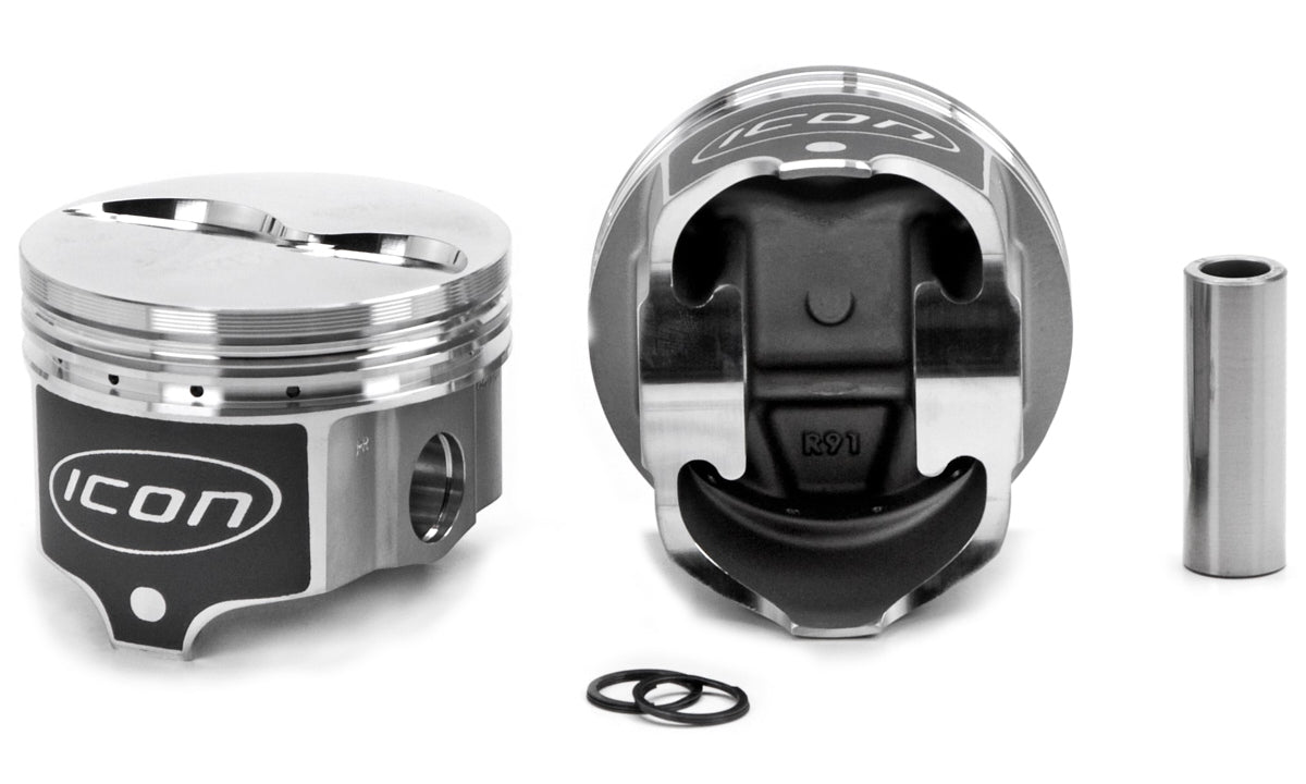 Icon Forged Pistons BBM F/T Piston Set 4.360 Bore -4.5cc