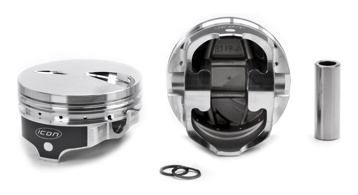Icon Forged Pistons BBF 460 FT Forged Piston Set 4.420 Bore -3.4cc