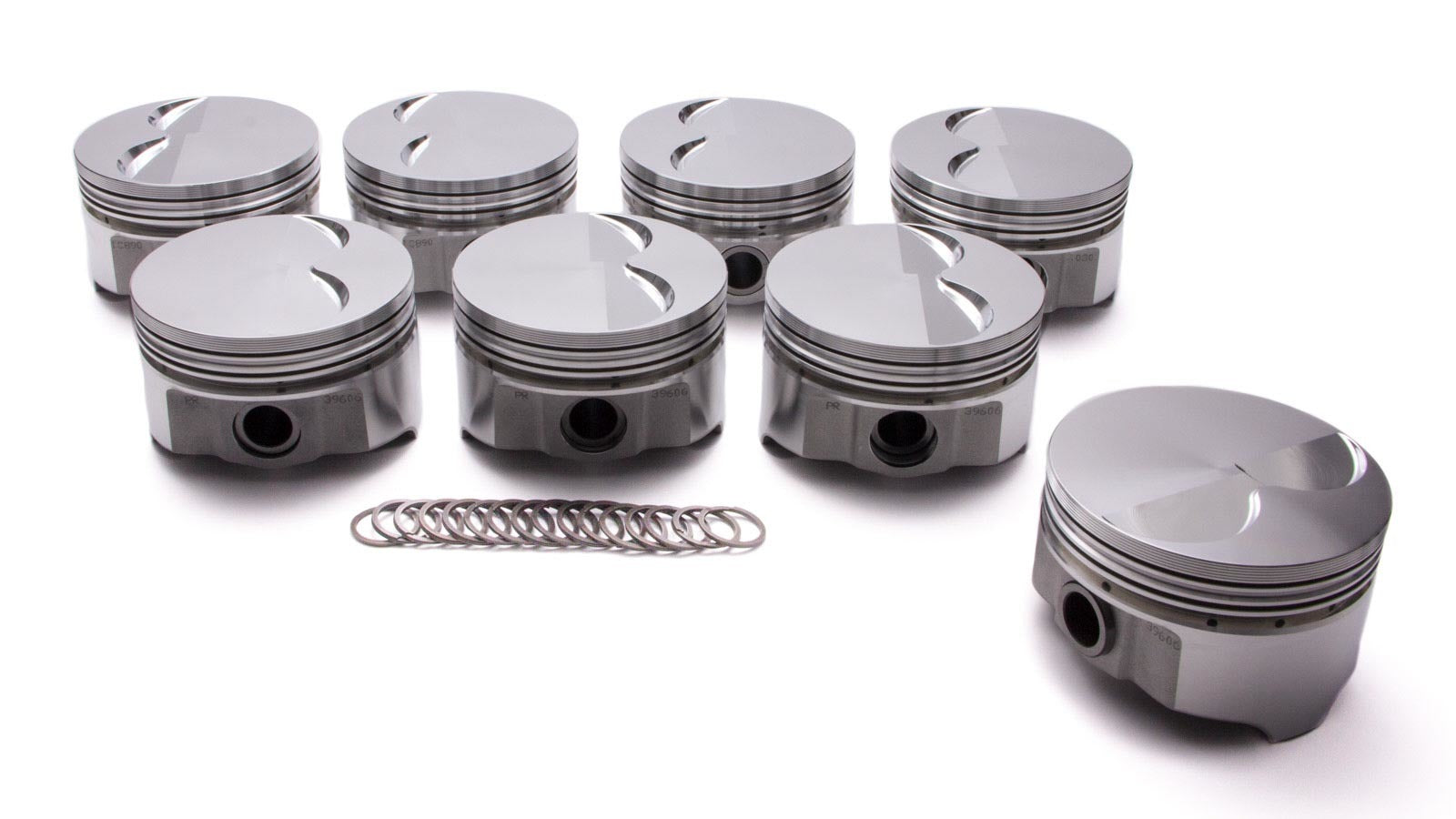 Icon Forged Pistons Pontiac 400 Forged F/T Piston Set 4.150 -4.5cc