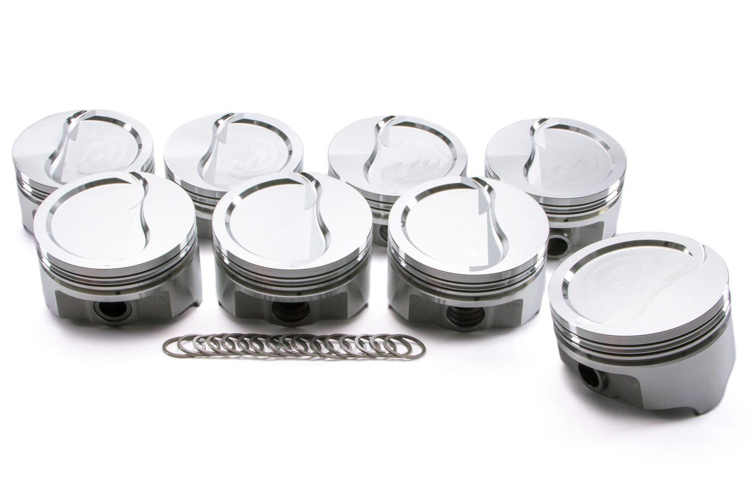 Icon Forged Pistons Pontiac 428 Piston Set 4.150 Bore -10cc