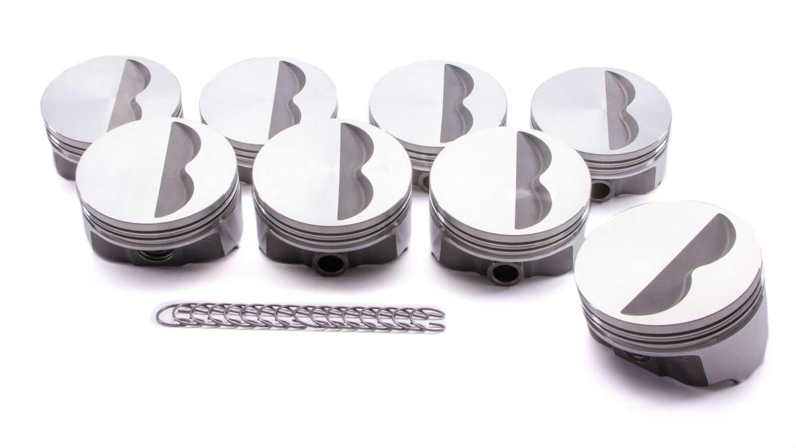 Icon Forged Pistons SBC FHR F/T Piston Set 4.155 Bore -3.7cc