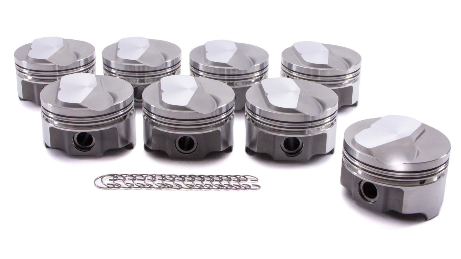 Icon Forged Pistons BBC FHR Dome Piston Set 4.155 Bore +17cc