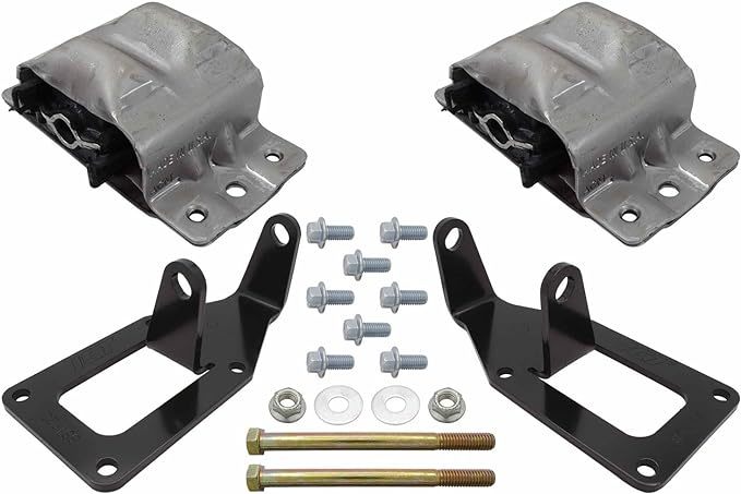ICT Billet 88-98 Chevy 2WD P/U LT Swap Engine Mount Kit