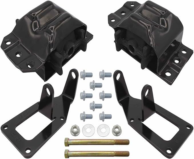 ICT Billet 88-98 Chevy 4WD P/U LT Swap Engine Mount Kit