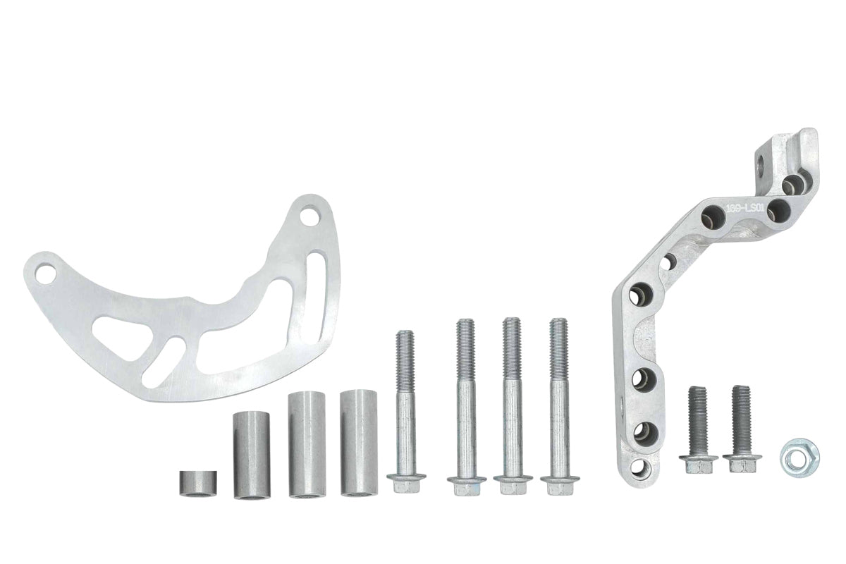 ICT Billet Alternator Bracket Low Mount