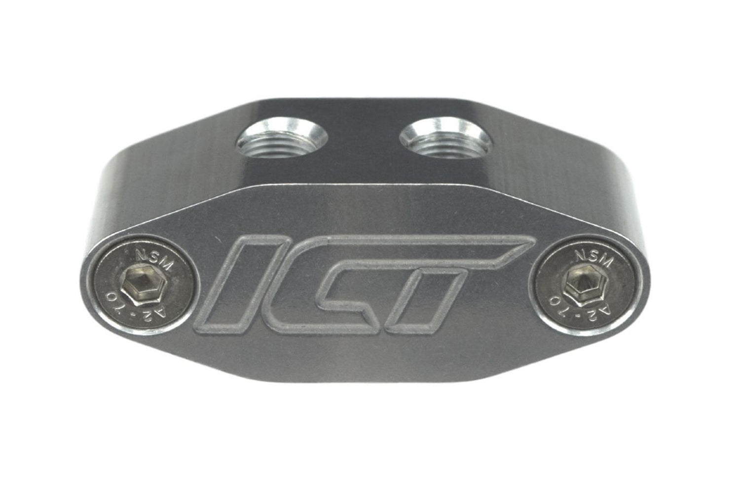 ICT Billet LS Oil Pressure Sensor Relocation Adapter — Fits GM LS-Series Engines