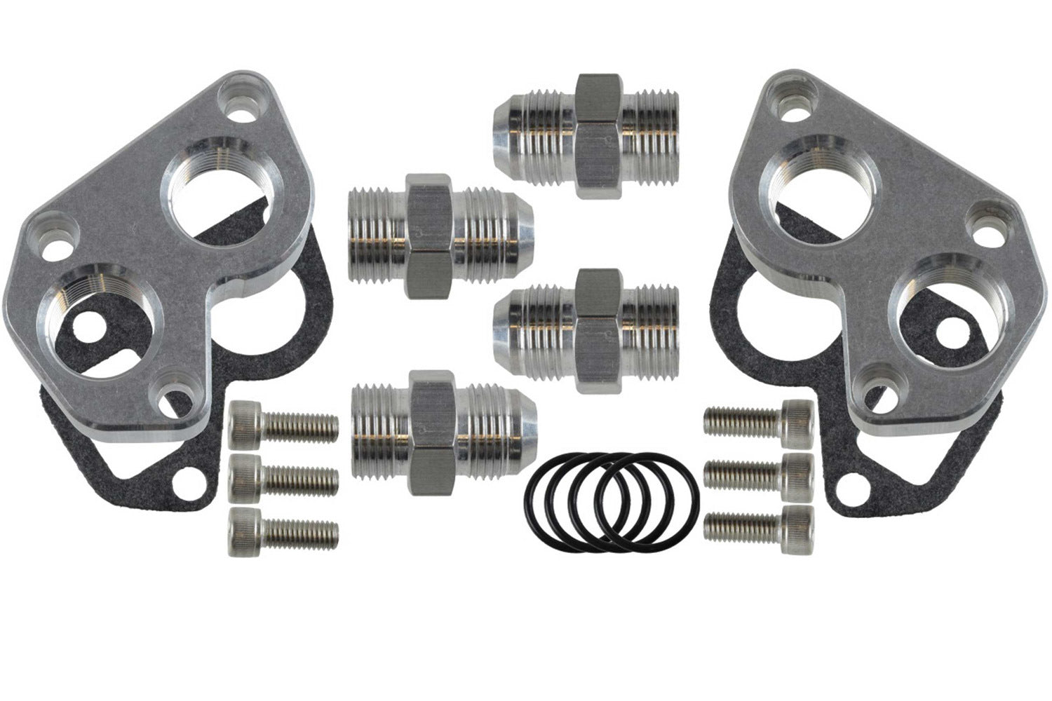 ICT Billet LS Remote Mount Water Pump Adapters w/ -12AN