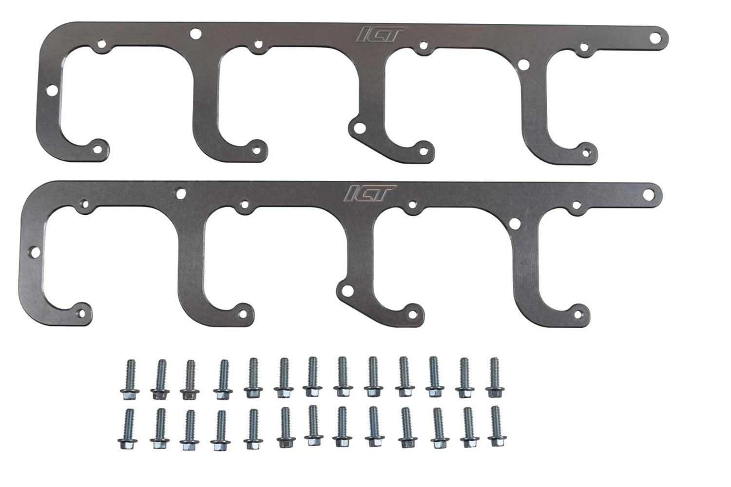 ICT Billet 5.3L LS Square Coil Brac kets Valve Cover Truck