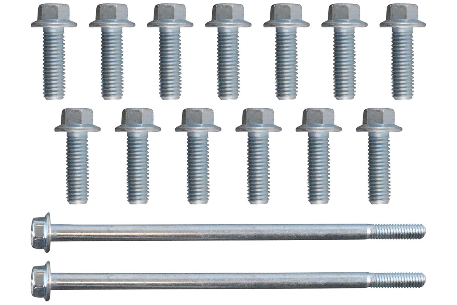 ICT Billet LS Oil Pan Bolt Set Flange Head Bolts