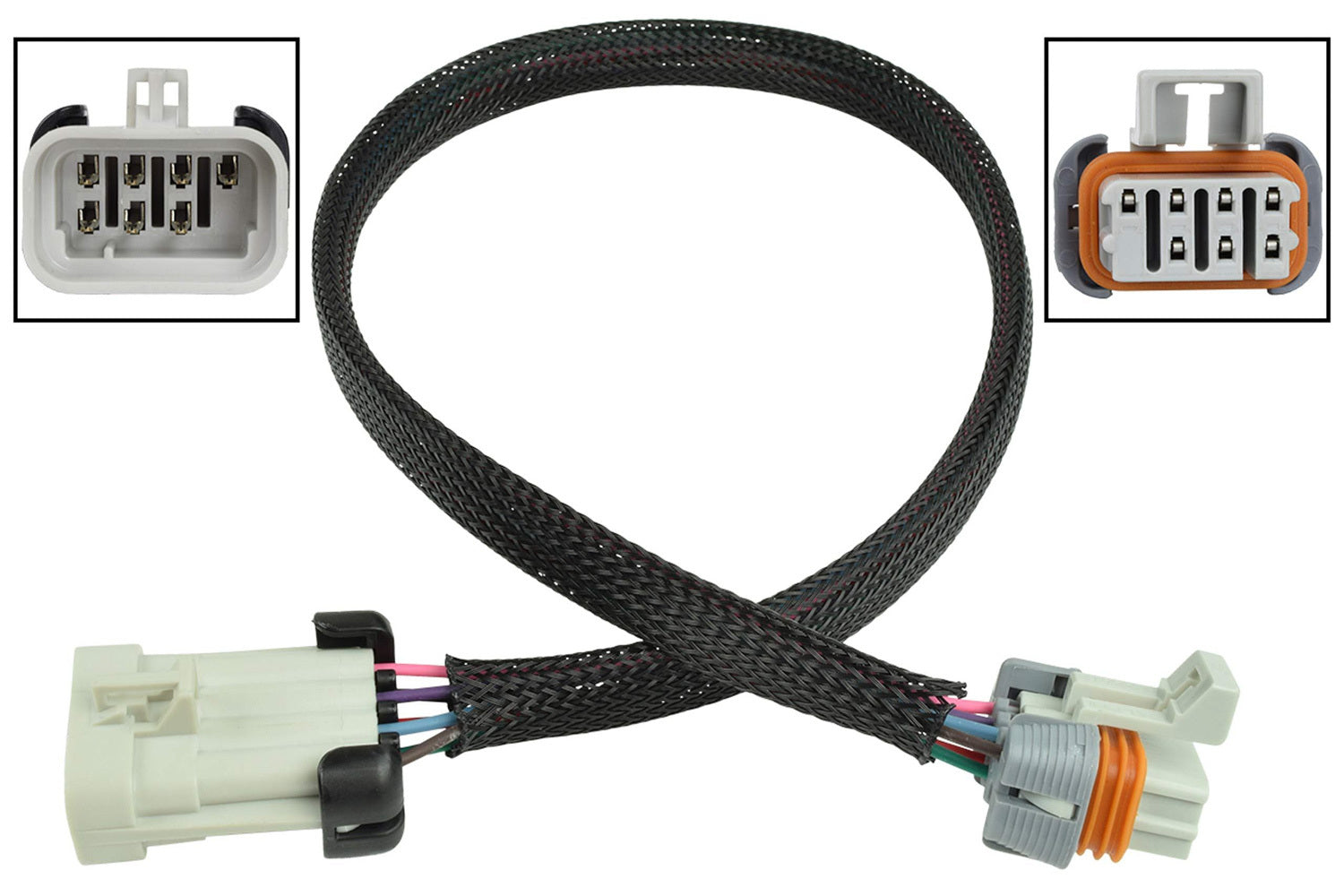ICT Billet Coil Wire Harness 24in E xt. Remote Mount Coils