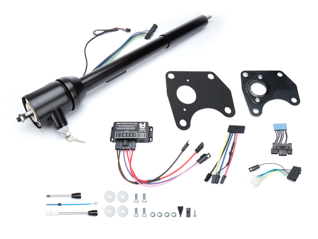 IDIDIT Black Steering Column 70  Mopar B-Body