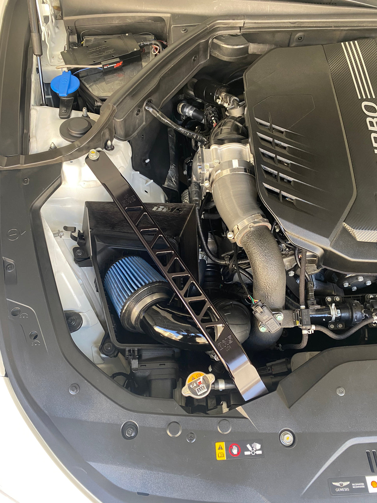 BMS Billet Strut Cross Braces for Genesis G70 (pair) - view 10