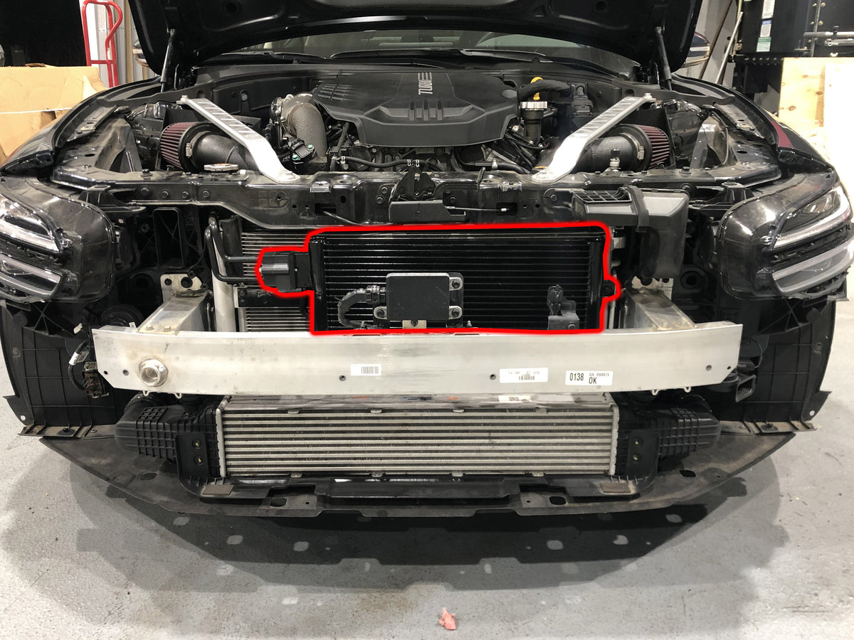BMS V2 Transmission Oil Cooler for 2018+ Kia Stinger & Genesis G70/G80 - view 4