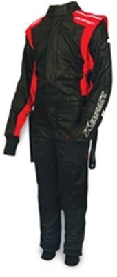Impact Products Suit D/L Mini Racer 1 pc X-Large Blk / Red