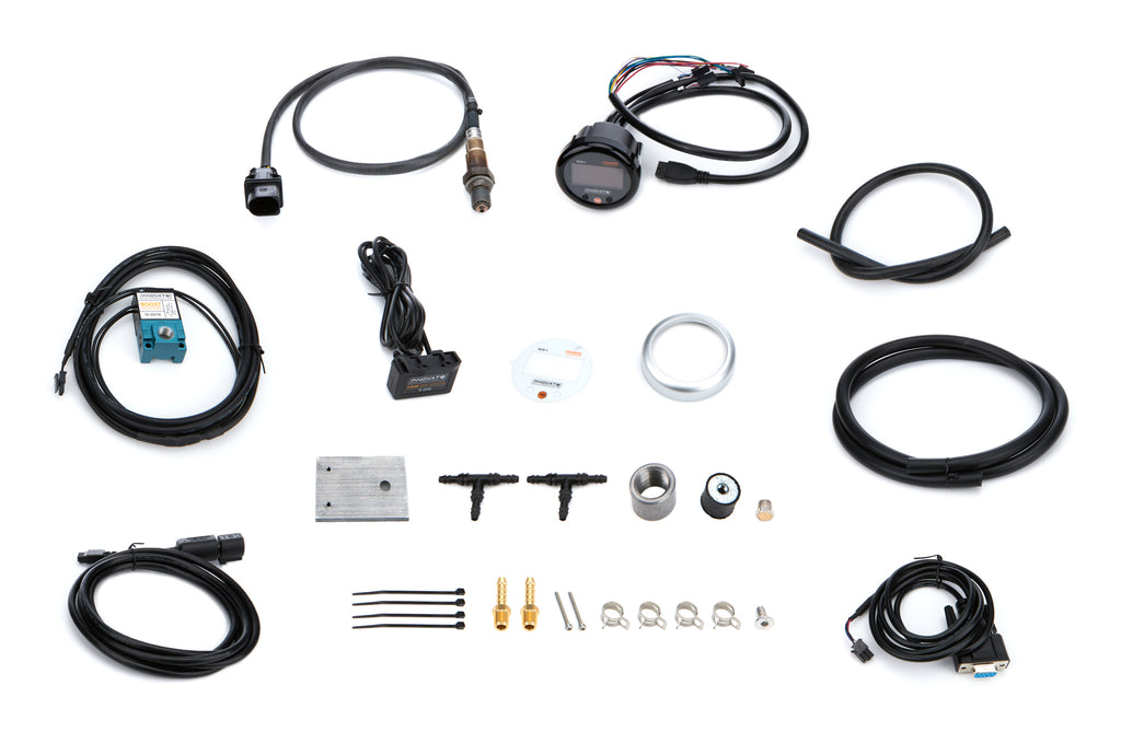 Kit de controlador de impulso de solenoide y medidor de O2 de banda ancha SCG-1 de Innovate Motorsports, todo en uno